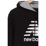 Kapuzenpullover von New Balance, in der Farbe Schwarz, aus Baumwolle, andere Perspektive, Vorschaubild