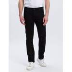 Slim Fit Jeans, in der Farbe Schwarz, aus Denim, andere Perspektive, Vorschaubild