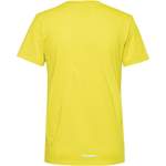 Funktionsshirt von unifit, in der Farbe Gelb, aus Polyester, andere Perspektive, Vorschaubild