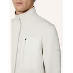 Sweatshirt von BOGGI MILANO, in der Farbe Weiss, aus Polyester, andere Perspektive, Vorschaubild