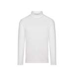 Langarm Shirt von Trigema, in der Farbe Weiss, aus Baumwolle, andere Perspektive, Vorschaubild