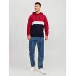 Kapuzenpullover von Jack&Jones, Mehrfarbig, aus Polyester, andere Perspektive, Vorschaubild