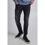 Slim Fit Jeans von Blend, in der Farbe Grau, aus Polyester, Vorschaubild