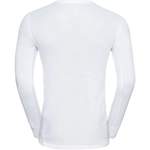 Langarm Shirt von Odlo, in der Farbe Weiss, aus Polyester, andere Perspektive, Vorschaubild