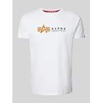 T-Shirt mit der Marke Alpha Industries