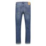 Slim Fit Jeans von Tela Genova, in der Farbe Blau, aus Baumwolle, andere Perspektive, Vorschaubild