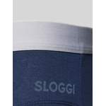 Slips & String von Sloggi, in der Farbe Blau, aus Baumwolle, andere Perspektive, Vorschaubild
