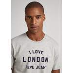 T-Shirt von Pepe Jeans, in der Farbe Grau, andere Perspektive, Vorschaubild