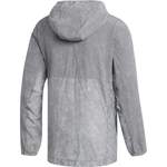 Windbreaker von Adidas, in der Farbe Grau, aus Polyester, andere Perspektive, Vorschaubild