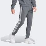 Herren-Sporthosen von Adidas Sportswear, in der Farbe Grau, aus Polyester, andere Perspektive, Vorschaubild