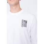 Langarm Shirt von Element, in der Farbe Weiss, aus Baumwolle, andere Perspektive, Vorschaubild