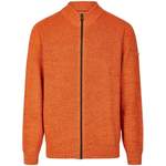 Strickjacke von camel active, in der Farbe Orange, andere Perspektive, Vorschaubild