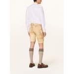 Lederhose von HIRSCHER, in der Farbe Beige, aus Baumwolle, andere Perspektive, Vorschaubild