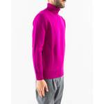 Rollkragenpullover von Corsinelabedoli, in der Farbe Rosa, aus Wolle, andere Perspektive, Vorschaubild