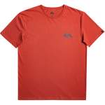 T-Shirt von Quiksilver, in der Farbe Rot, aus Baumwolle, andere Perspektive, Vorschaubild