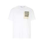 T-Shirt von Calvin Klein Big & Tall, in der Farbe Weiss, aus Jersey, Vorschaubild