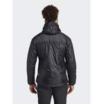 Outdoorjacke von Adidas, in der Farbe Schwarz, andere Perspektive, Vorschaubild