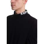 Langarm Shirt von Kappa, in der Farbe Schwarz, aus Baumwolle, andere Perspektive, Vorschaubild