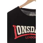 T-Shirt von LONSDALE LONDON, in der Farbe Schwarz, aus Baumwolle, andere Perspektive, Vorschaubild