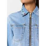 Jeansjacke von Versace Jeans Couture, in der Farbe Blau, andere Perspektive, Vorschaubild