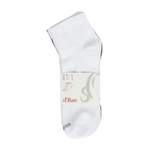 Socke von s.Oliver, in der Farbe Weiss, aus Polyester, andere Perspektive, Vorschaubild
