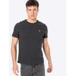 T-Shirt von Lyle & Scott, in der Farbe Grau, aus Baumwolle, andere Perspektive, Vorschaubild