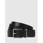 Ledergürtel von CK Calvin Klein, in der Farbe Schwarz, aus Leder, Vorschaubild