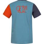 T-Shirt von Rafiki, in der Farbe Blau, aus Baumwolle, andere Perspektive, Vorschaubild