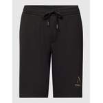 Shorts von ARMANI EXCHANGE, in der Farbe Schwarz, aus Polyester, Vorschaubild