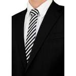 Krawatte von Fabio Farini, in der Farbe Schwarz, aus Polyester, andere Perspektive, Vorschaubild