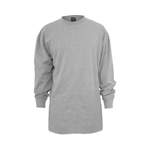 Langarm Shirt von Urban Classics Plus Size, in der Farbe Grau, andere Perspektive, Vorschaubild