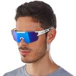 Herren-Sonnenbrille von YEAZ, in der Farbe Weiss, aus Polycarbonat, andere Perspektive, Vorschaubild