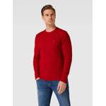 Herren-Pullover von Tommy Hilfiger, in der Farbe Rot, aus Baumwolle, andere Perspektive, Vorschaubild