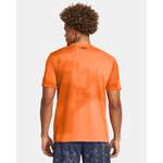 T-Shirt von Under Armour, in der Farbe Orange, andere Perspektive, Vorschaubild