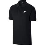 Poloshirt von Nike, in der Farbe Schwarz, aus Baumwolle, Vorschaubild