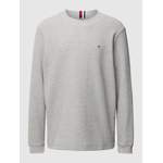 Sweatshirt von Tommy Hilfiger, in der Farbe Silber, aus Polyester, Vorschaubild