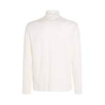 Langarm Shirt von Calvin Klein, in der Farbe Weiss, aus Baumwolle, andere Perspektive, Vorschaubild