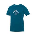 T-Shirt von directalpine, in der Farbe Blau, andere Perspektive, Vorschaubild