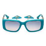 Herren-Sonnenbrille von Guess, in der Farbe Blau, aus Kunststoff, andere Perspektive, Vorschaubild