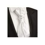 Krawatte von Paul Malone, in der Farbe Weiss, aus Polyester, andere Perspektive, Vorschaubild