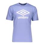 T-Shirt von Umbro, in der Farbe Lila, andere Perspektive, Vorschaubild