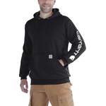 Sweatshirt von Carhartt, in der Farbe Schwarz, aus Polyester, andere Perspektive, Vorschaubild