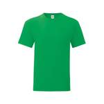 T-Shirt von Fruit Of The Loom, in der Farbe Grün, andere Perspektive, Vorschaubild