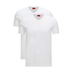 T-Shirt von HUGO, in der Farbe Weiss, aus Baumwolle, andere Perspektive, Vorschaubild