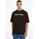T-Shirt von Tommy Jeans Plus, in der Farbe Schwarz, andere Perspektive, Vorschaubild