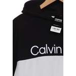 Kapuzenpullover von Calvin Klein, in der Farbe Schwarz, aus Baumwolle, andere Perspektive, Vorschaubild