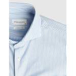 Herrenhemd von Profuomo, in der Farbe Blau, aus Polyester, andere Perspektive, Vorschaubild