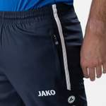 Jogginghose von Jako, in der Farbe Blau, aus Polyester, andere Perspektive, Vorschaubild