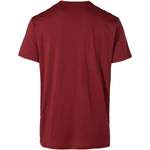 T-Shirt von Vaude, in der Farbe Rot, aus Wolle, andere Perspektive, Vorschaubild