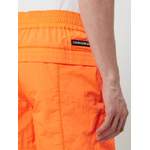 Jeans Shorts, in der Farbe Orange, aus Polyester, andere Perspektive, Vorschaubild